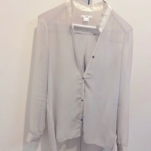 Helmut Lang sheer shirt